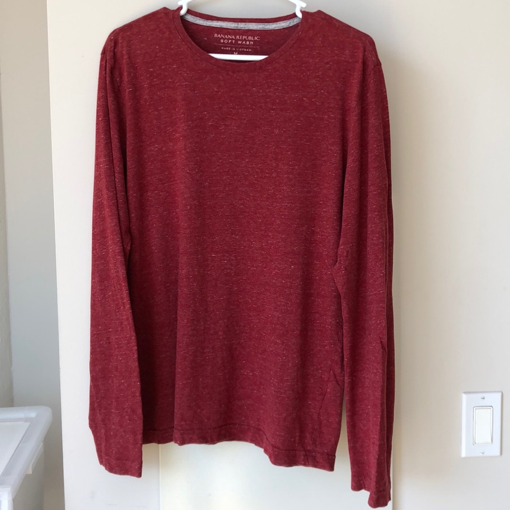 Banana Republic Men’s Soft Wash long sleeve tee M